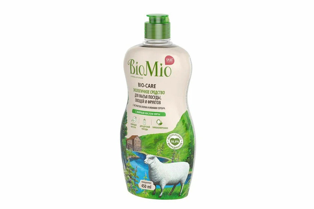 BioMio Afwasmiddel met Essentiële Muntolie 450 ml