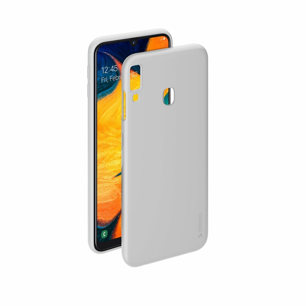 Deppa Gel Color Case til Samsung Galaxy A30 / A20 (2019), hvid