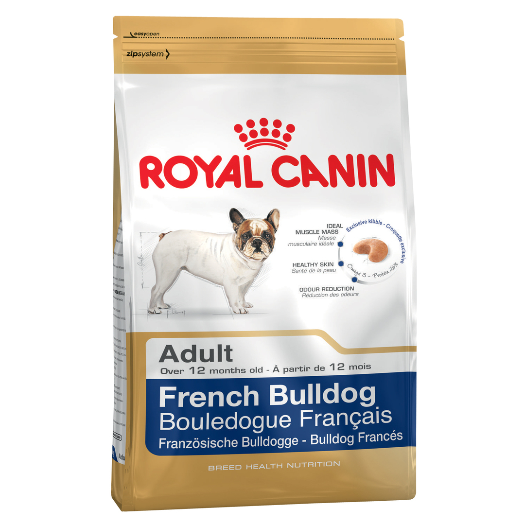 ROYAL CANIN French Bulldog 12 aylık kuru Fransız Bulldog için 26 köpek maması. 3kg