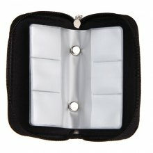 Card storage case wallet with slots