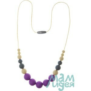 Silicone beads Mamidea Dione (lilac) (mi-010304)