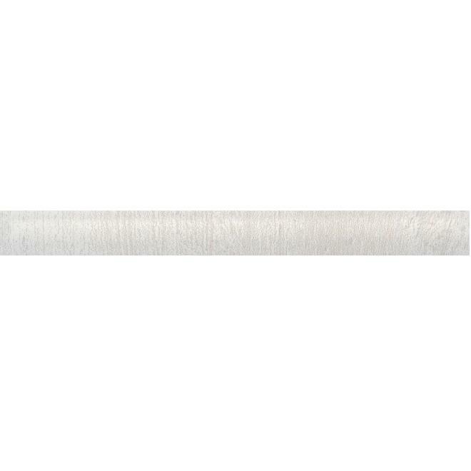 Lápis de borda de cerâmica Kerama Marazzi PFE008 Country Chic branco 200x20 mm