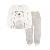 Pyjamas Basic (genser / bukser, størrelse 34, høyde 122-128 cm)