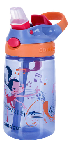 CONTIGO Gizmo Flip vattenflaska för barn lila 420 ml