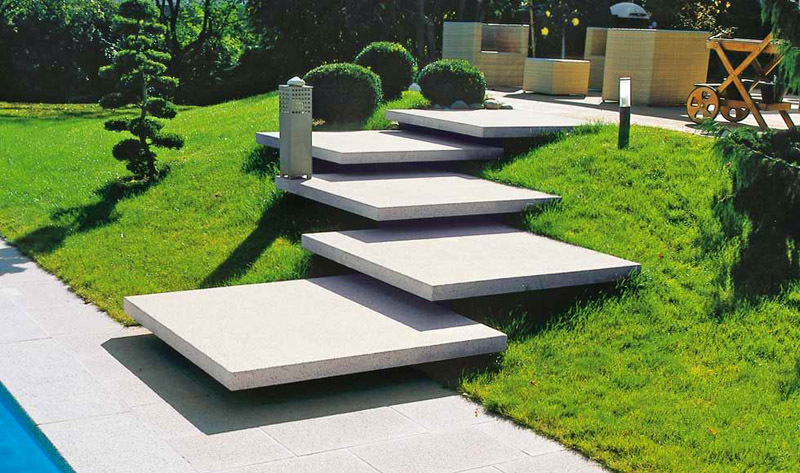 Flytande betongplattor - ovanliga mönster som kommer att imponera på dina gäster