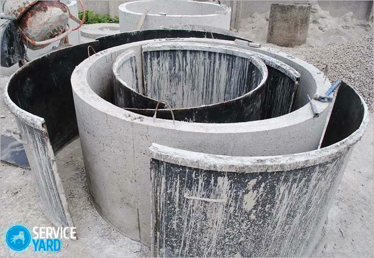 Concrete rings with own hands