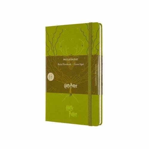 Bloco de notas # e # quot; Le Harry Potter # e # quot; 96 folhas grandes regidas a verde claro