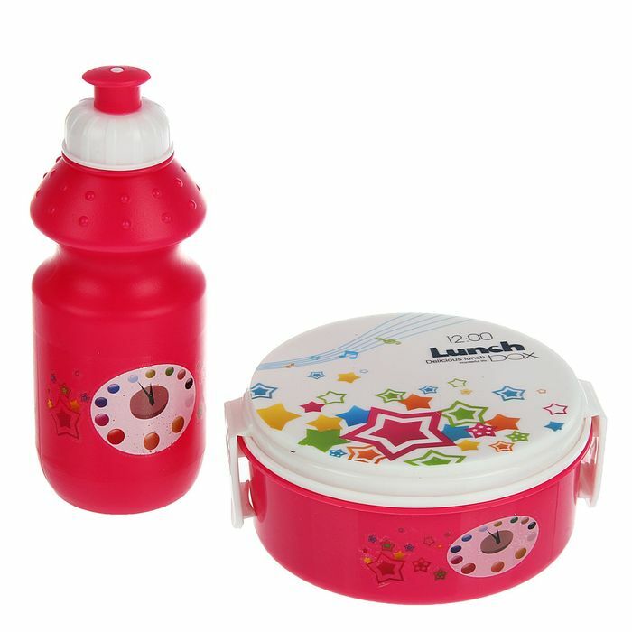 Set of lunch box and bottle 250/250 ml \