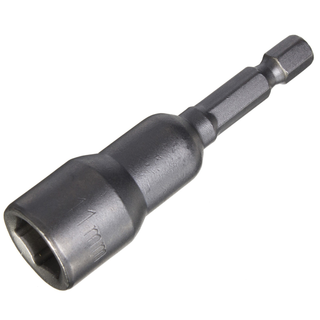 1/4 hüvelykes hatlapfejű mágneses meghajtó-szerelő anya 6 mm-19 mm-es fúrószár-adapter