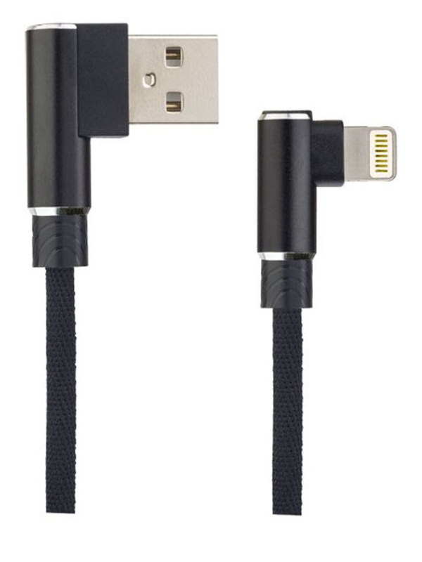 Lisävaruste Perfeo USB - Lightning Black 1m I4315