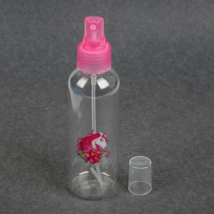 Fľaša na uchovávanie Sprej Unicorn 50 ml ružová