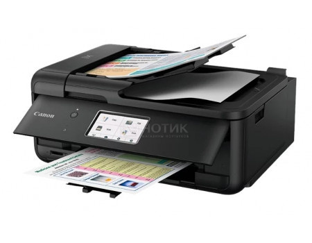 Krāsu tintes daudzfunkciju printeris Canon Pixma TR8540 A4, ADF, 15/10 lpp./min USB, Wi-Fi, AirPrint, abpusēja, fakss, melns 2233C007