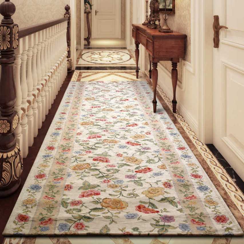 alfombra de pasillo clasica
