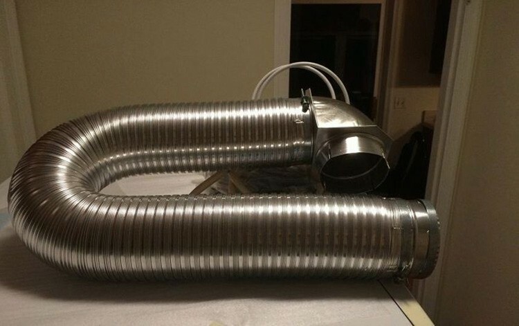 Bølgepap til køkkenhætter: korrekt størrelse og installation