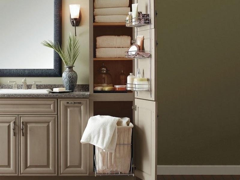 garderobes zīmuļu futrālis ar lina grozu vannas istabas foto veidiem