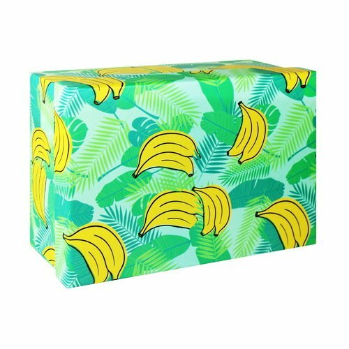 Caja de regalo # y # quot; Plátanos # y # '', 23 x 16 x 9.5 cm