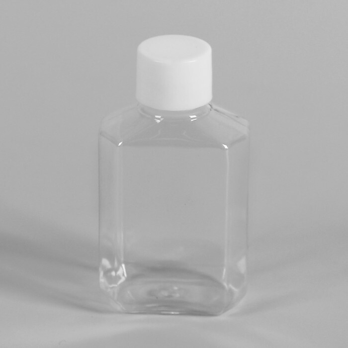Opbevaringsflaske, 60 ml, gennemsigtig