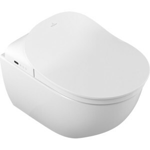 Toilet wandmontage randloos Villeroy Boch Subway 2.0 CeramicPlus ViClean met bidetdeksel (5614R5R1, V02EL401)