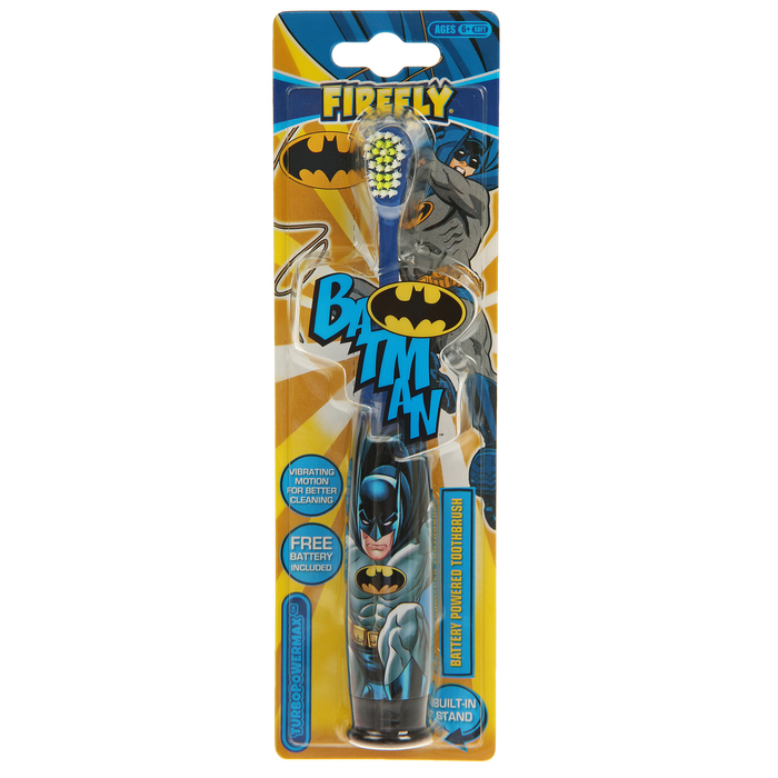 Batman Turbo Max Medium Elektrische Kinderzahnbürste Batteriebetrieben
