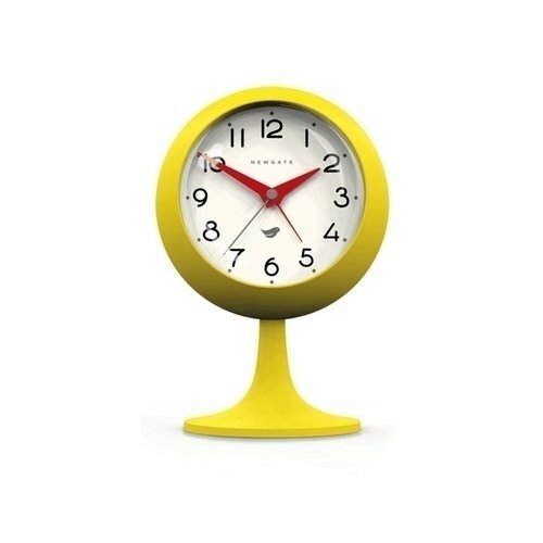 Alarm clock # and # quot; Dome II # and # quot;, yellow