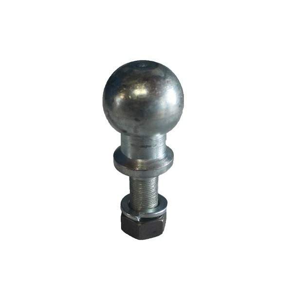 Esfera da barra de reboque reta com rosca Ф50 L = 120mm galvanizada