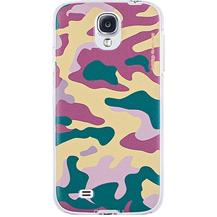 Etui Deppa Military na Samsung Galaxy S4 poliuretanowe (różowe)
