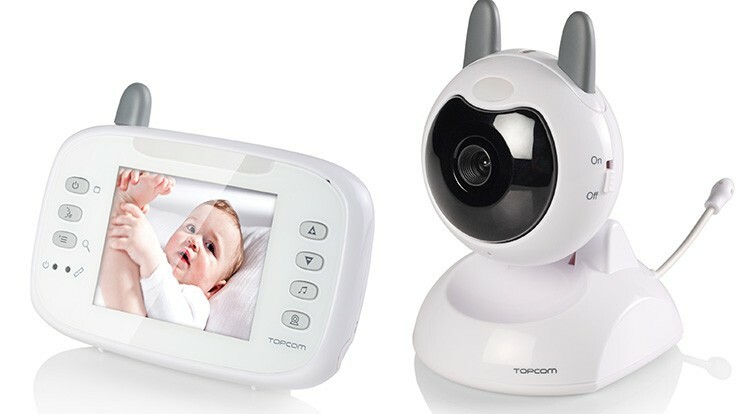 Que tipos de câmeras não estão disponíveis para uma babá eletrônica?