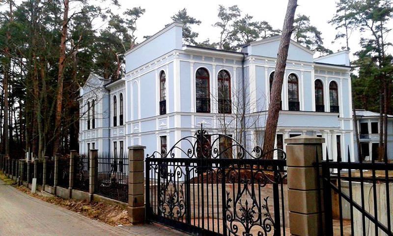 Alisher Usmanov e sua casa