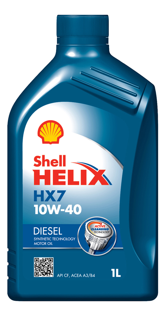 Óleo de motor Shell Helix HX7 Diesel 10W-40 1L