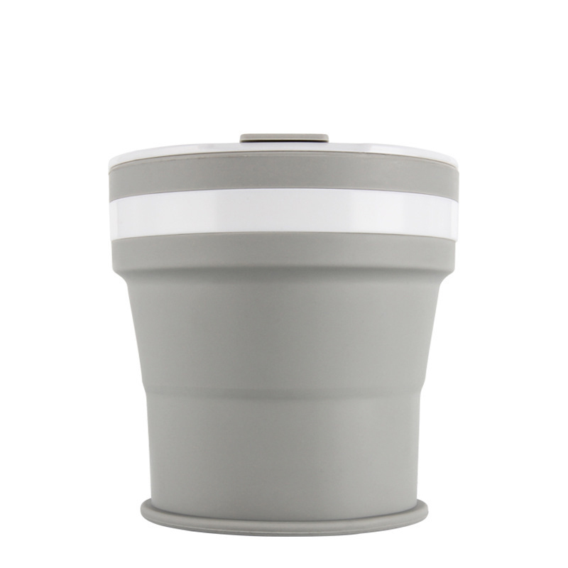 ® 350 ml összecsukható szilikon vizes palack hordozható teleszkópos ivó tea kávéscsésze szabadtéri utazáshoz