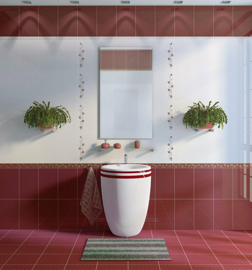 vannitoa plaatide kujunduse foto