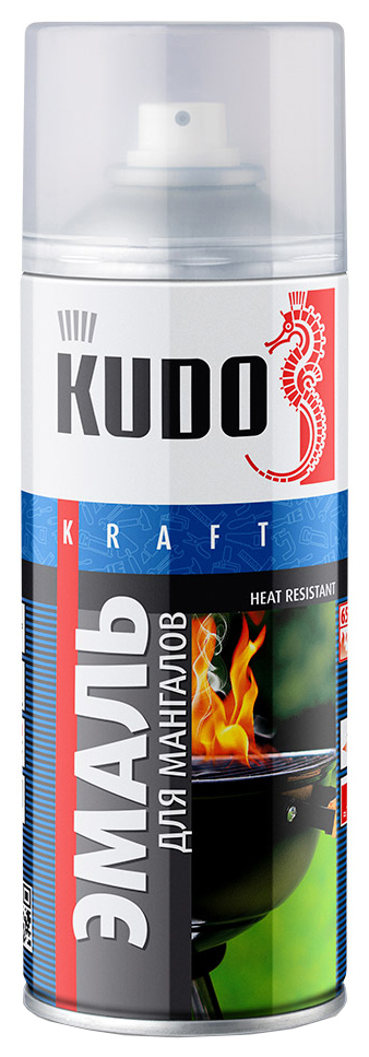 Enamel Kudo Heat Resistant For Barbecues (Black) 520 Ml KU-5122