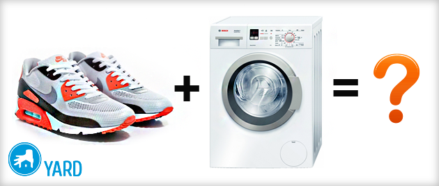 È possibile lavare le scarpe da ginnastica in una lavatrice?