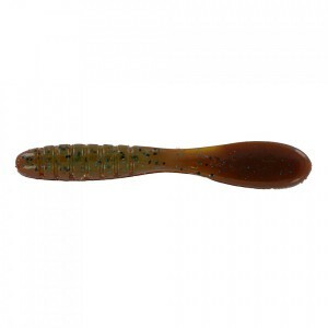 Soft bait TSURIBITO-JACKSON PADDLE PERFECTION 3.75 edible, silicone (pack of 5), color GWB