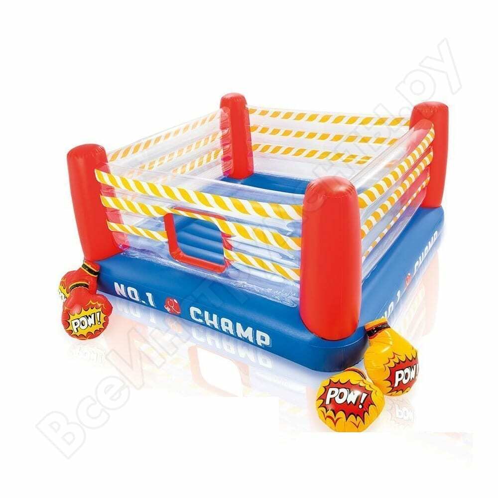 Play center-trampoline ring de boxe intex 226x226x110 cm 48250