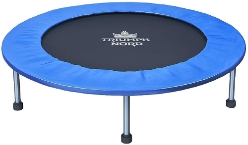 Trampolína Triumph Nord 80055 95 cm, čierna / modrá