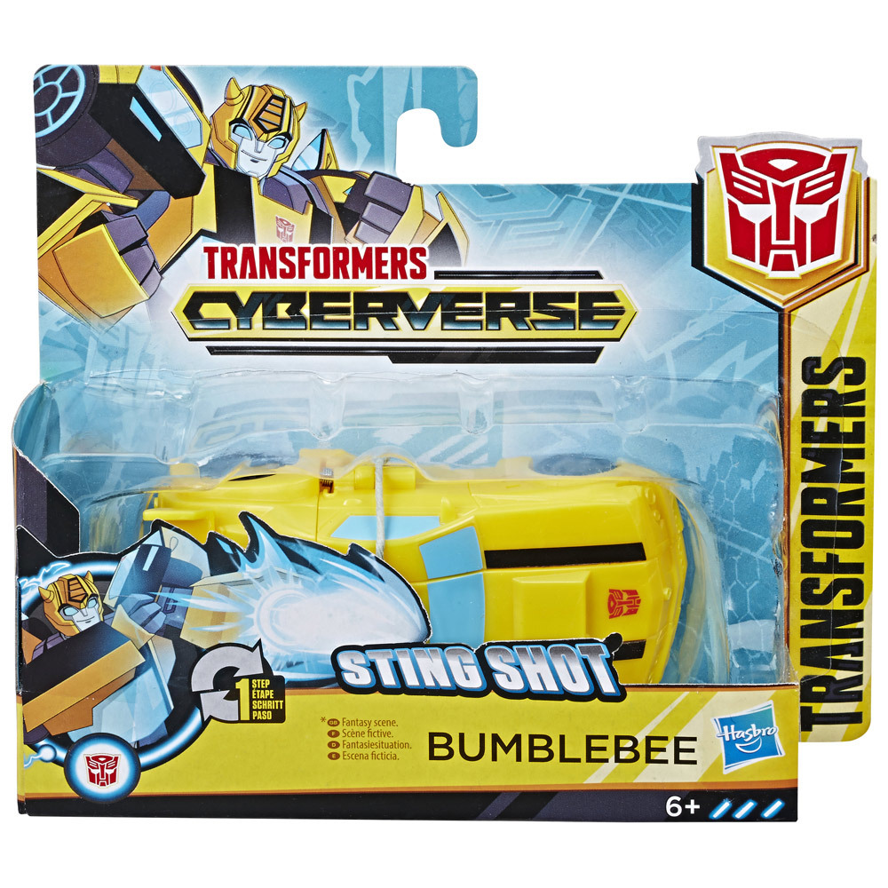 Hasbro Transformátorová hračka Jednostupňový počítačový svět Cyber ​​Universe Bumblebee Wave 3