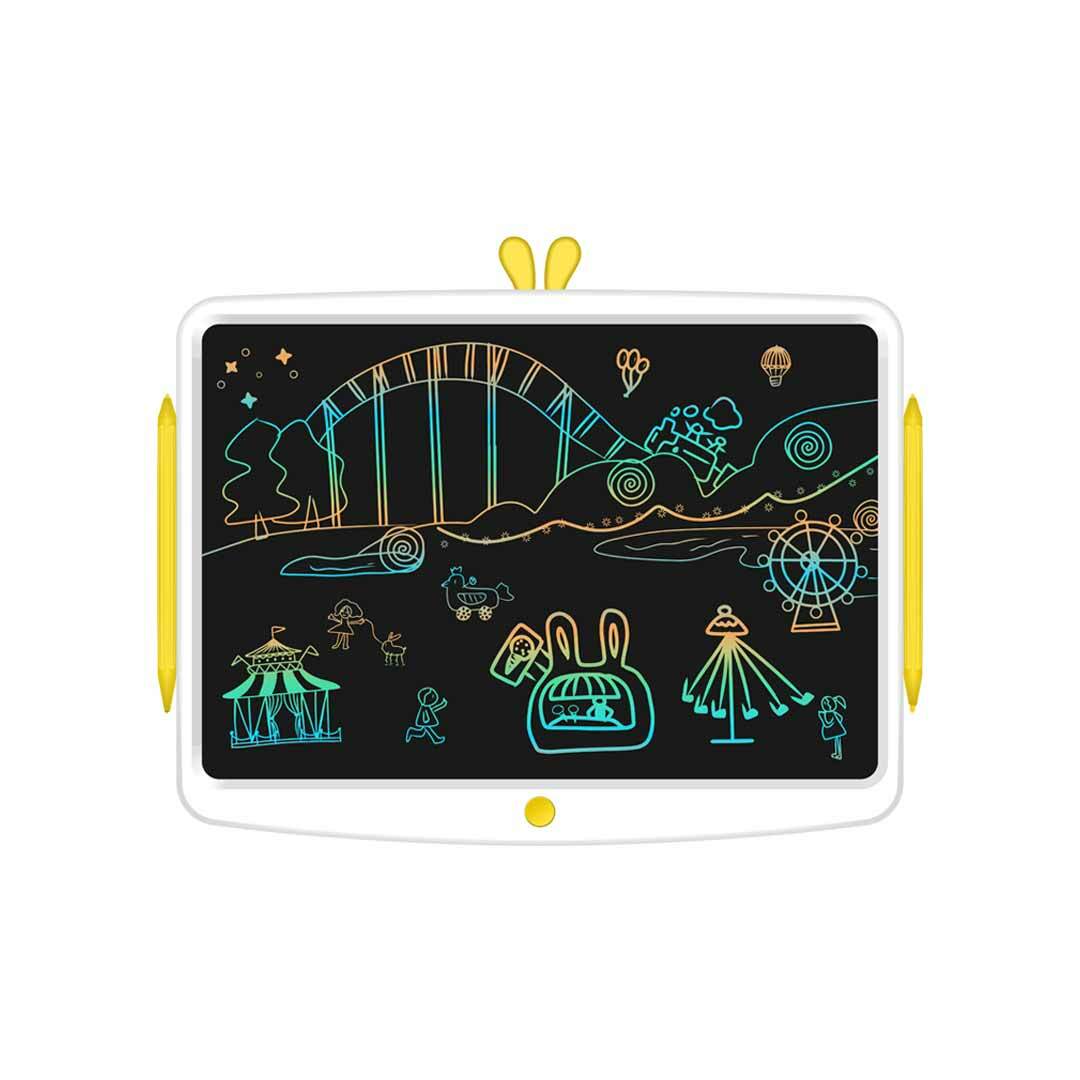  Tableta de escritura LCD arcoíris de 16 pulgadas, dibujo electrónico, punta de escritura, Bloc de notas de escritura a mano, regalos para niños, niños de Xiaomi Youpin
