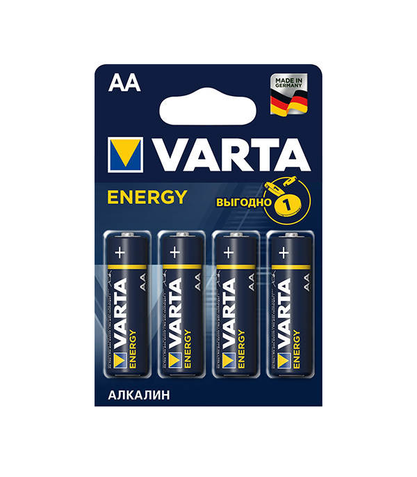VARTA AA batteri LR6 1,5 V (4 stk.)