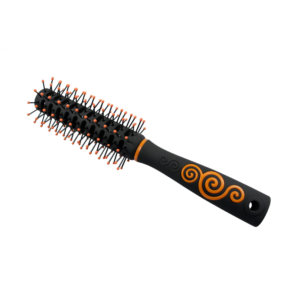 MEIZER hair brush, large, round, valve 386/9512