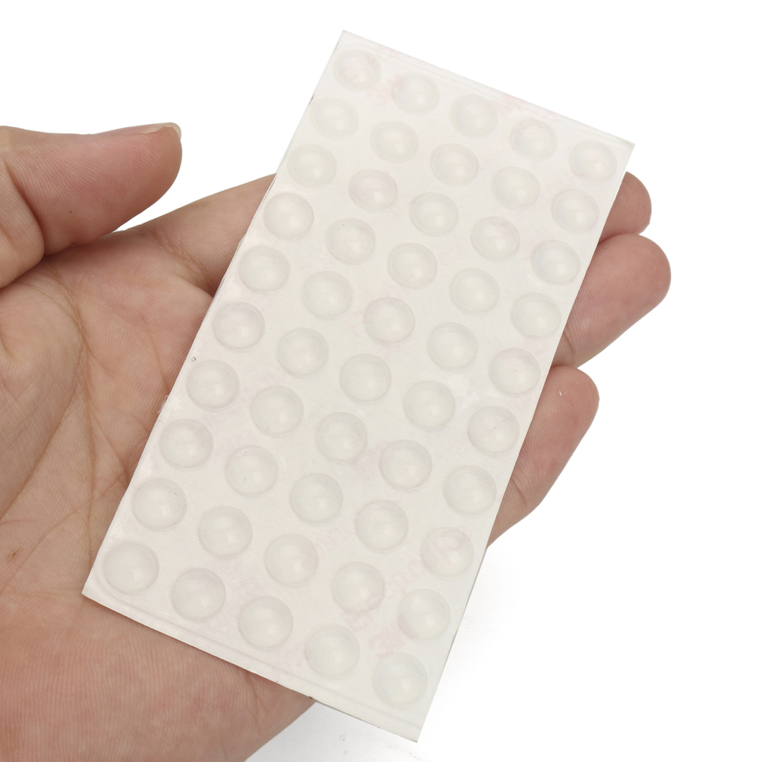 ™ SFB01 50 pièces tampons anti-taches pour pare-chocs en silicone auto-adhésifs pour coussinets de retenue