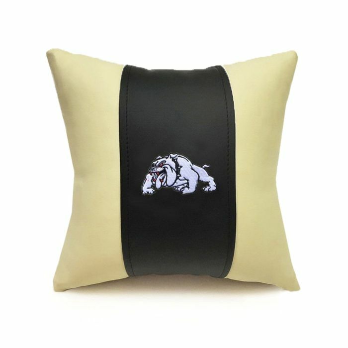 Automotive pillow, decorative, eco-leather \
