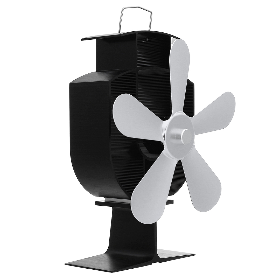 ® # and # nbsp; 5 # and # nbsp; Blades # and # nbsp; Fireplace # and # nbsp; fan # and # nbsp; Thermal heat output Fan Wood fan
