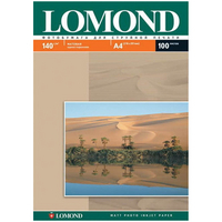 Lomond mürekkep püskürtmeli kağıt, 140 gsm, 100 yaprak, mat, tek taraflı, A4