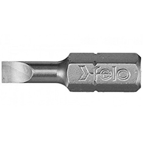 Slitsad plattbit Felo Industrial SL5,5х1х25 mm 2 st.