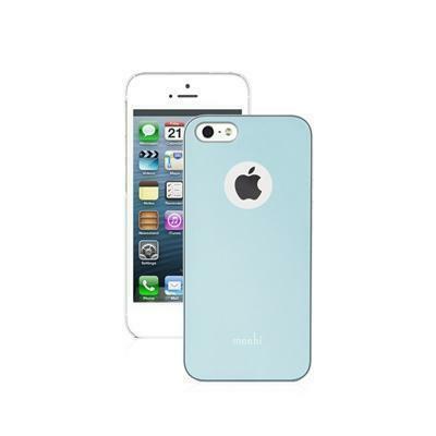 Cover-cover Moshi iGlaze voor Apple iPhone SE/5S/5 (lichtblauw)