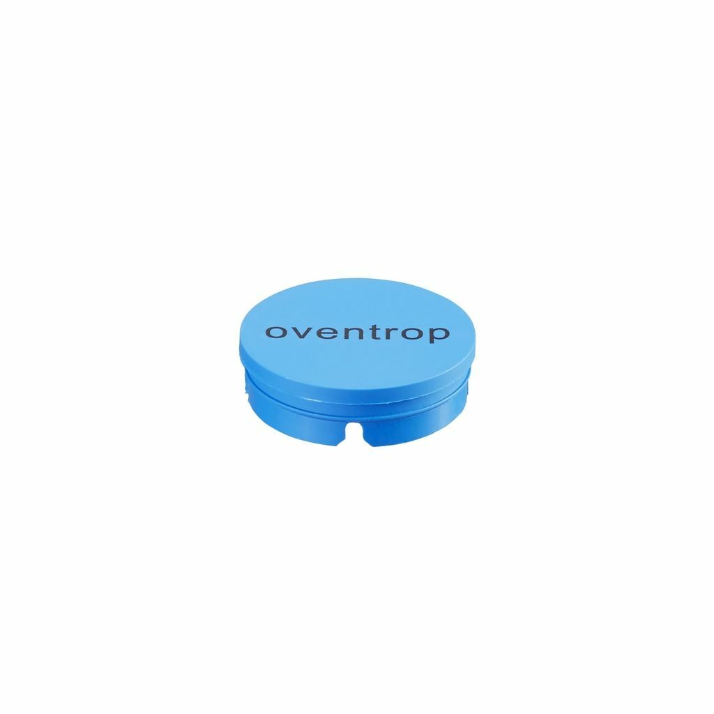 Tampa Oventrop Optibal para válvula esférica DN10 / DN15 (azul), 10 unidades