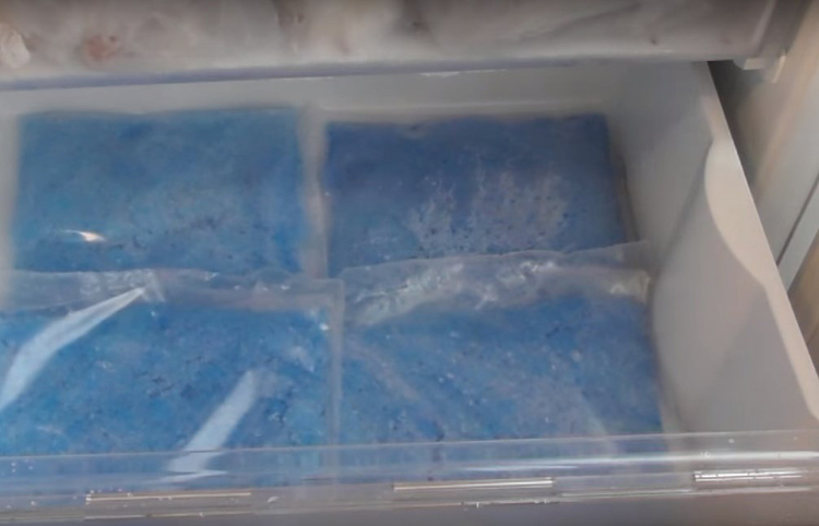 Daj vrečk z zrnci plenice v zamrzovalniku in zamrznitev. Nasičen z vlago, nato pa bodo zelo dolgo časa za taljenje brez nastajanja vode