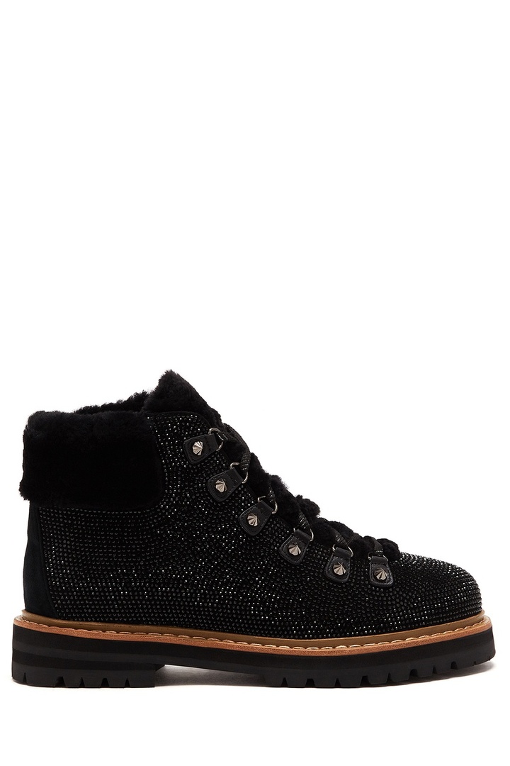 Austin černé drahokamové boty