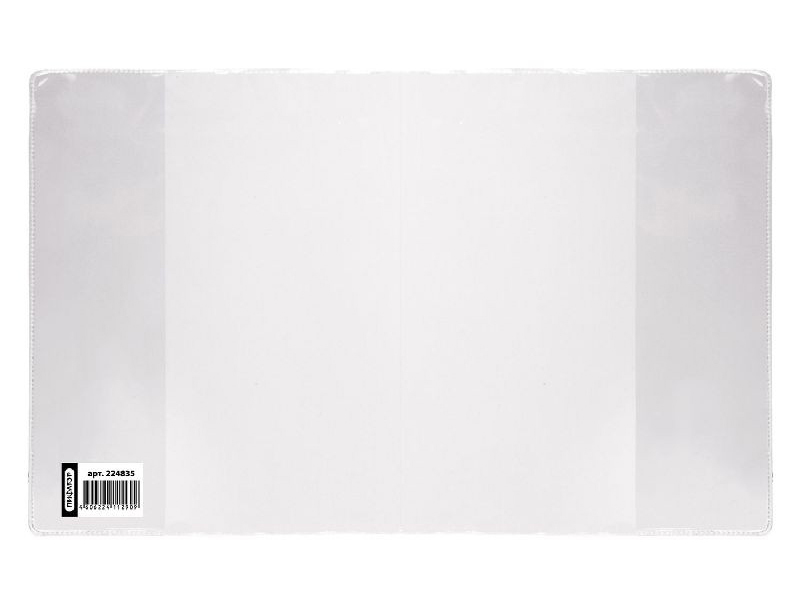 Copertina in PVC per diario cartonato e libri di scuola primaria, PIFAGOR, trasparente